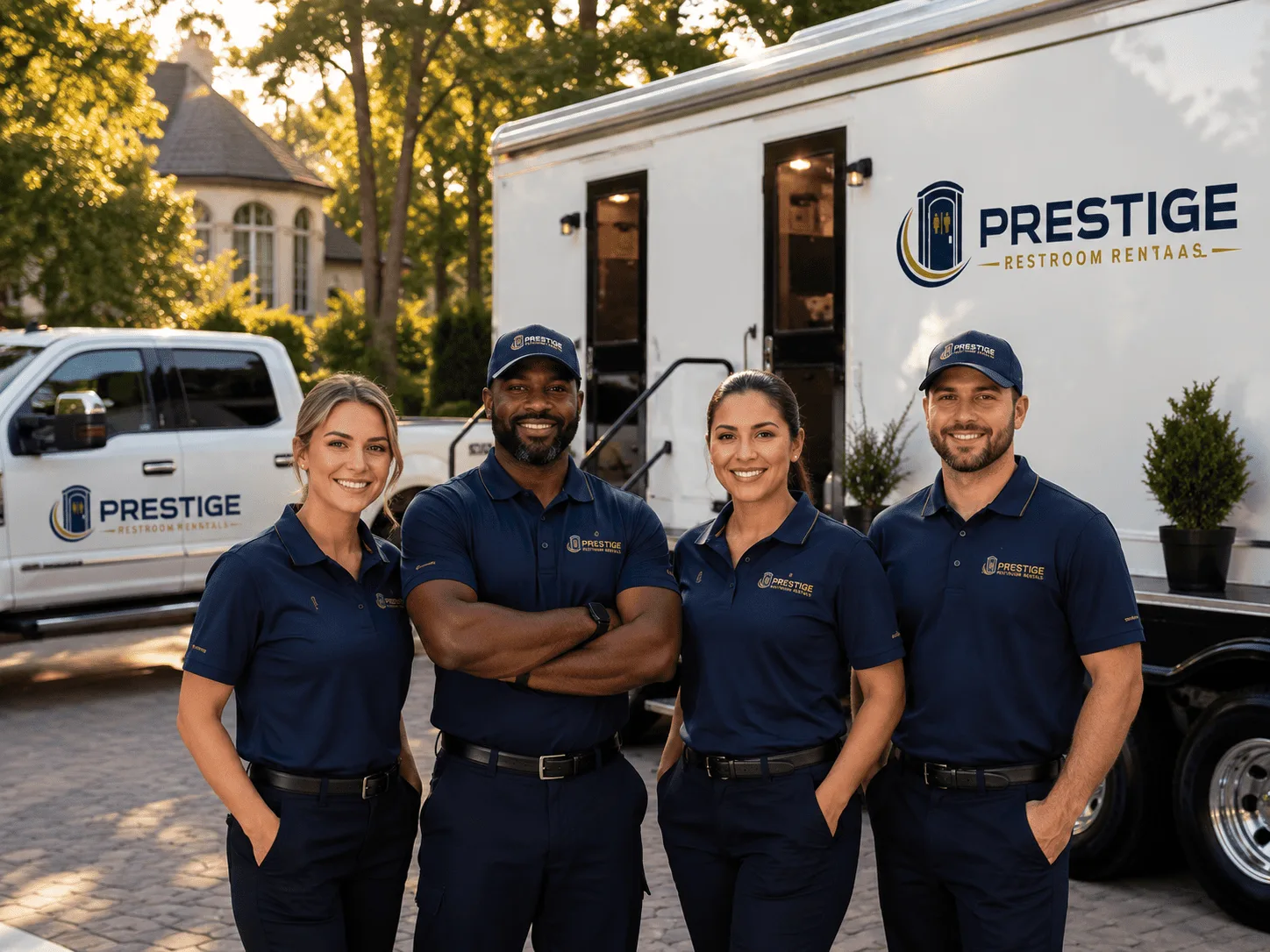Trusted Luxury Portable Restrooms company in Brilliant, OH